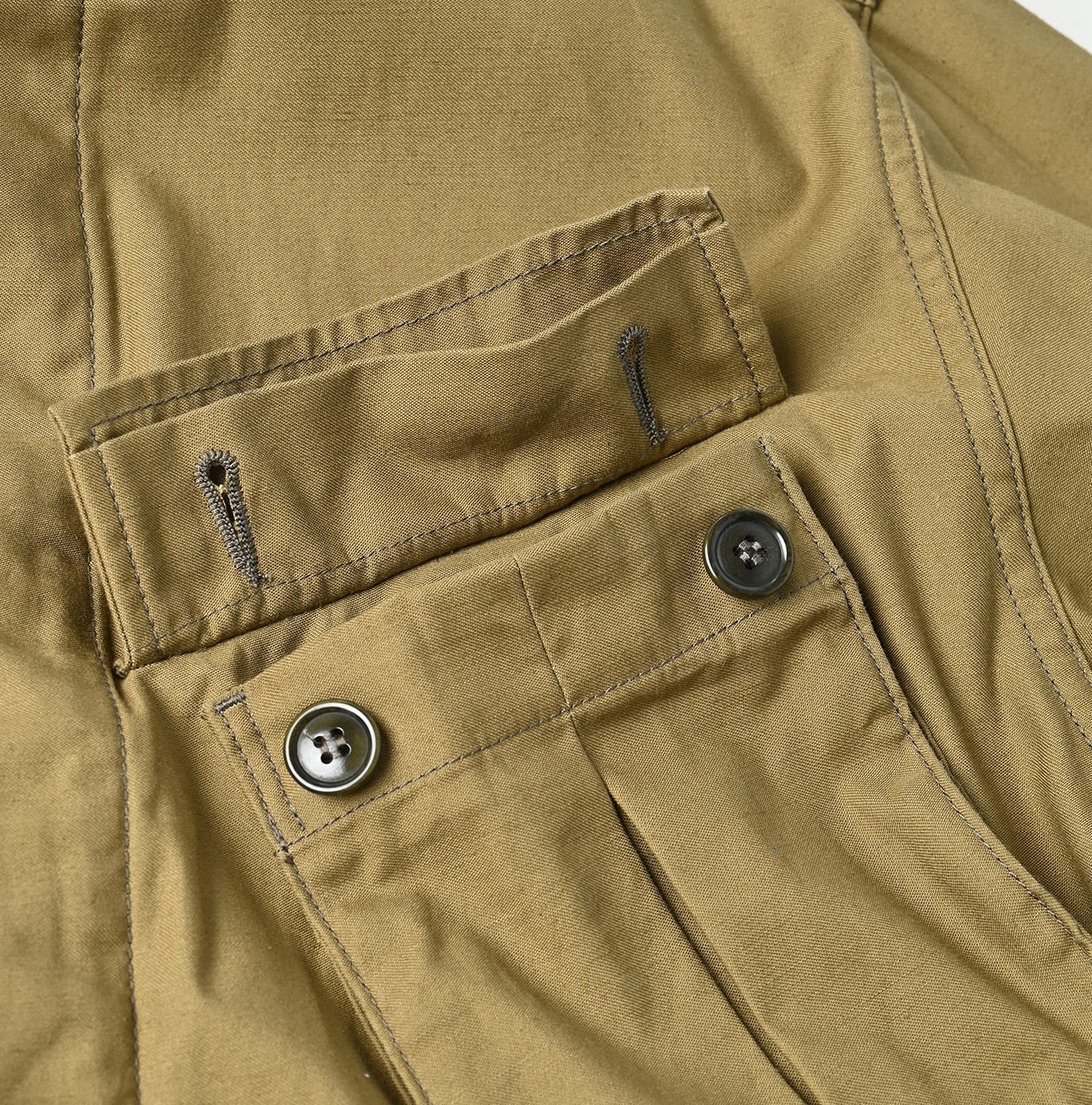 45R Light Back Satin 908 Fatigue Jacket - Image 18