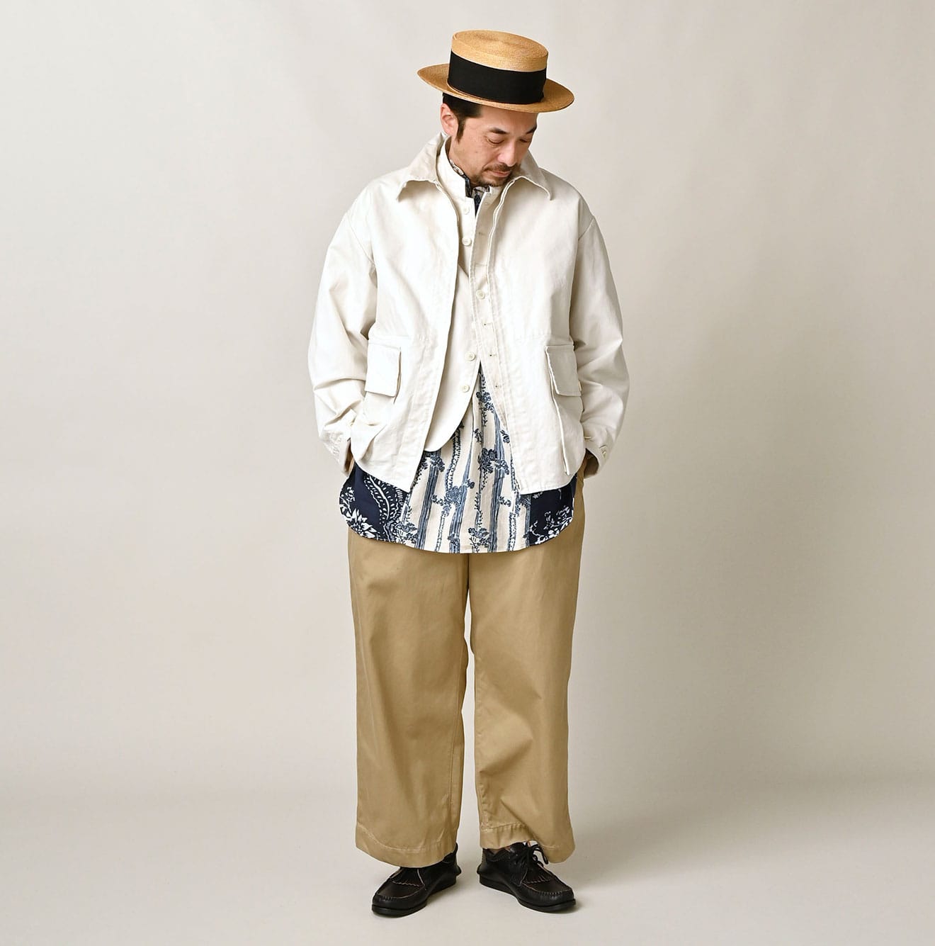 45R（フォーティファイブアール）の「メルトンPラップJACKET