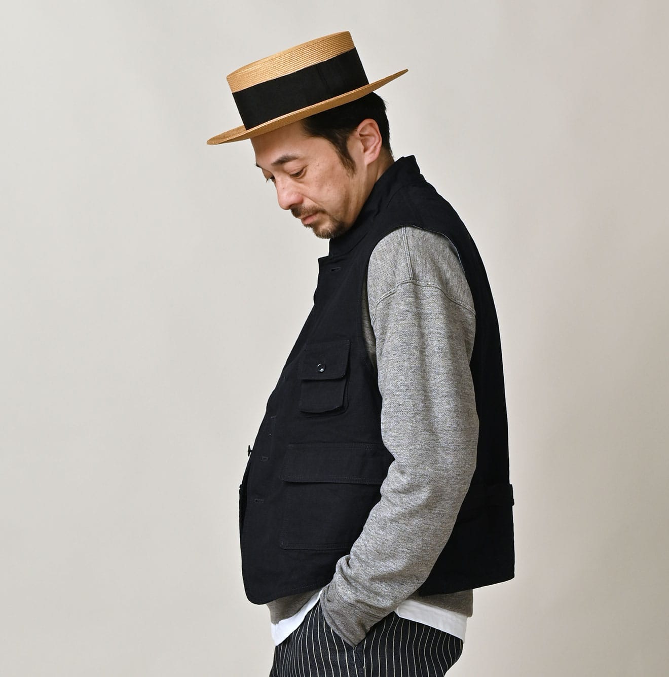 45R Indigo Duck 908 Hunting Vest - Image 9