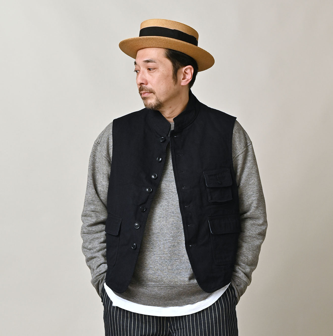 45R Indigo Duck 908 Hunting Vest - Image 8