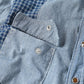 Indigo Patchwork 908 Eastern Shirt - 45R by 45rpm studio