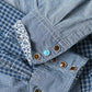 Indigo Patchwork 908 Eastern Shirt - 45R by 45rpm studio