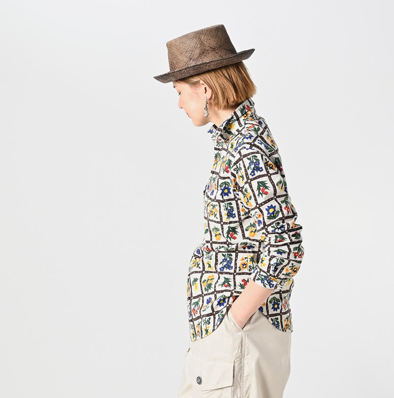 45R Khadi 908 Fleur Eastern Shirt