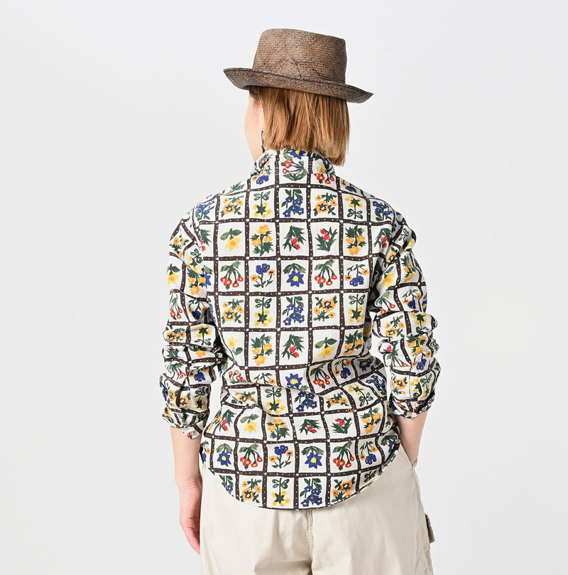 45R Khadi 908 Fleur Eastern Shirt