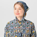 Khadi Dungaree 908 Fleur Eastern Shirt (Size 1)