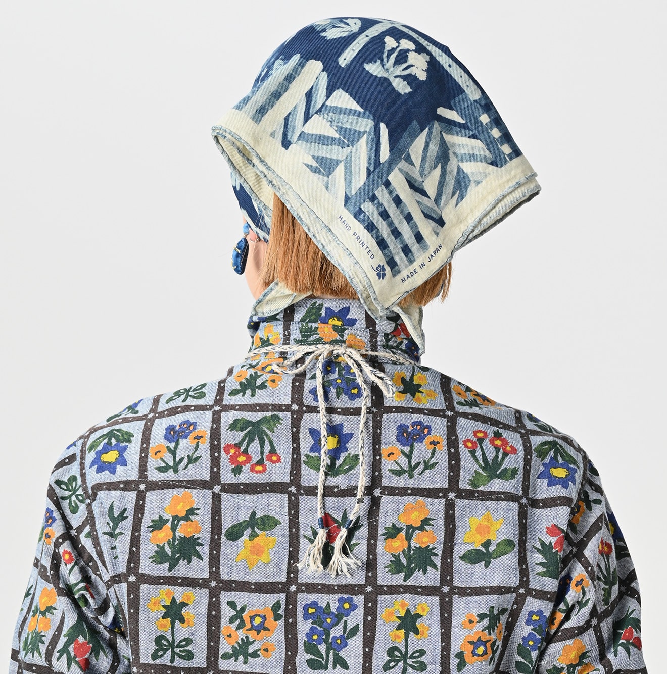 Khadi Dungaree 908 Fleur Eastern Shirt (Size 1) - Image 13