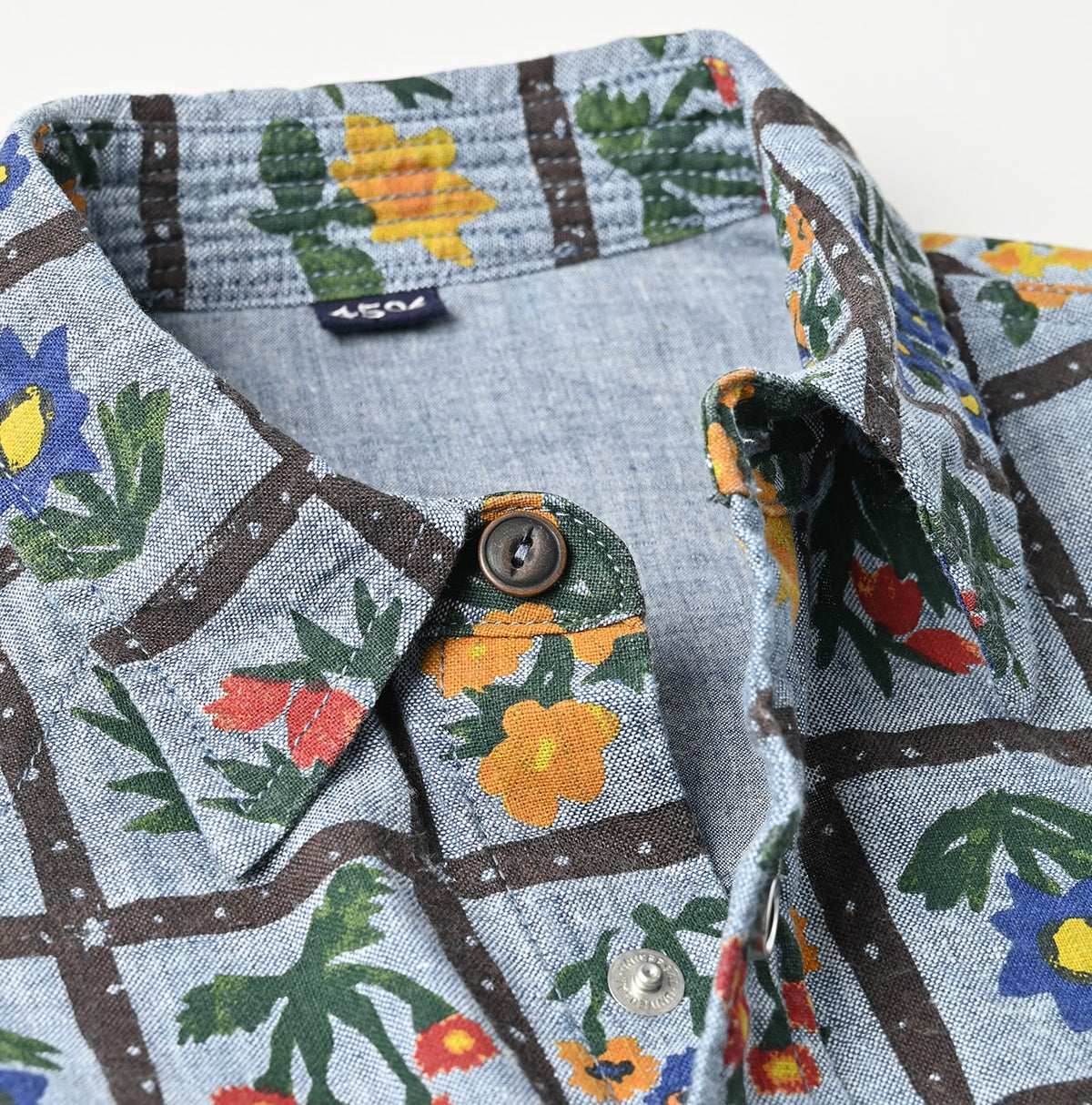 Khadi Dungaree 908 Fleur Eastern Shirt