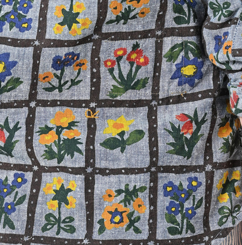 Khadi Dungaree 908 Fleur Eastern Shirt (Size 1) - Image 15