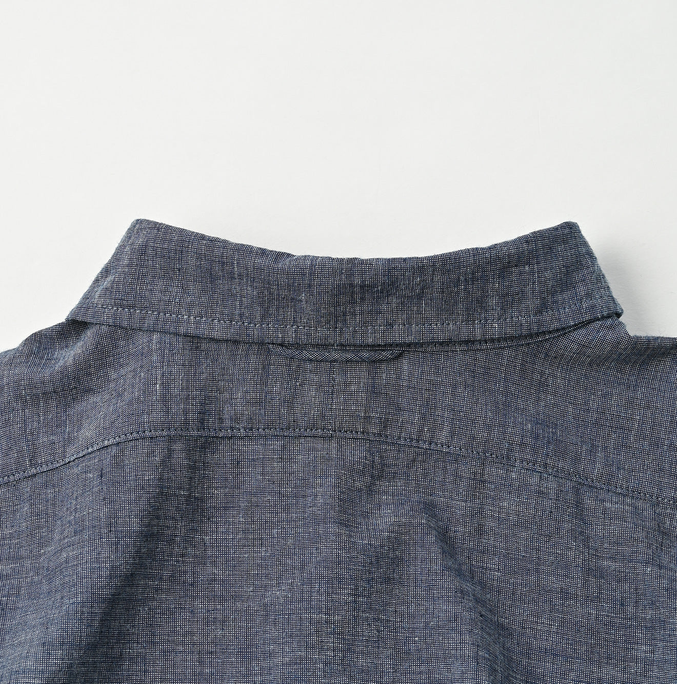 45R Indigo Hakeme 908 Grandpa Pullover Shirt