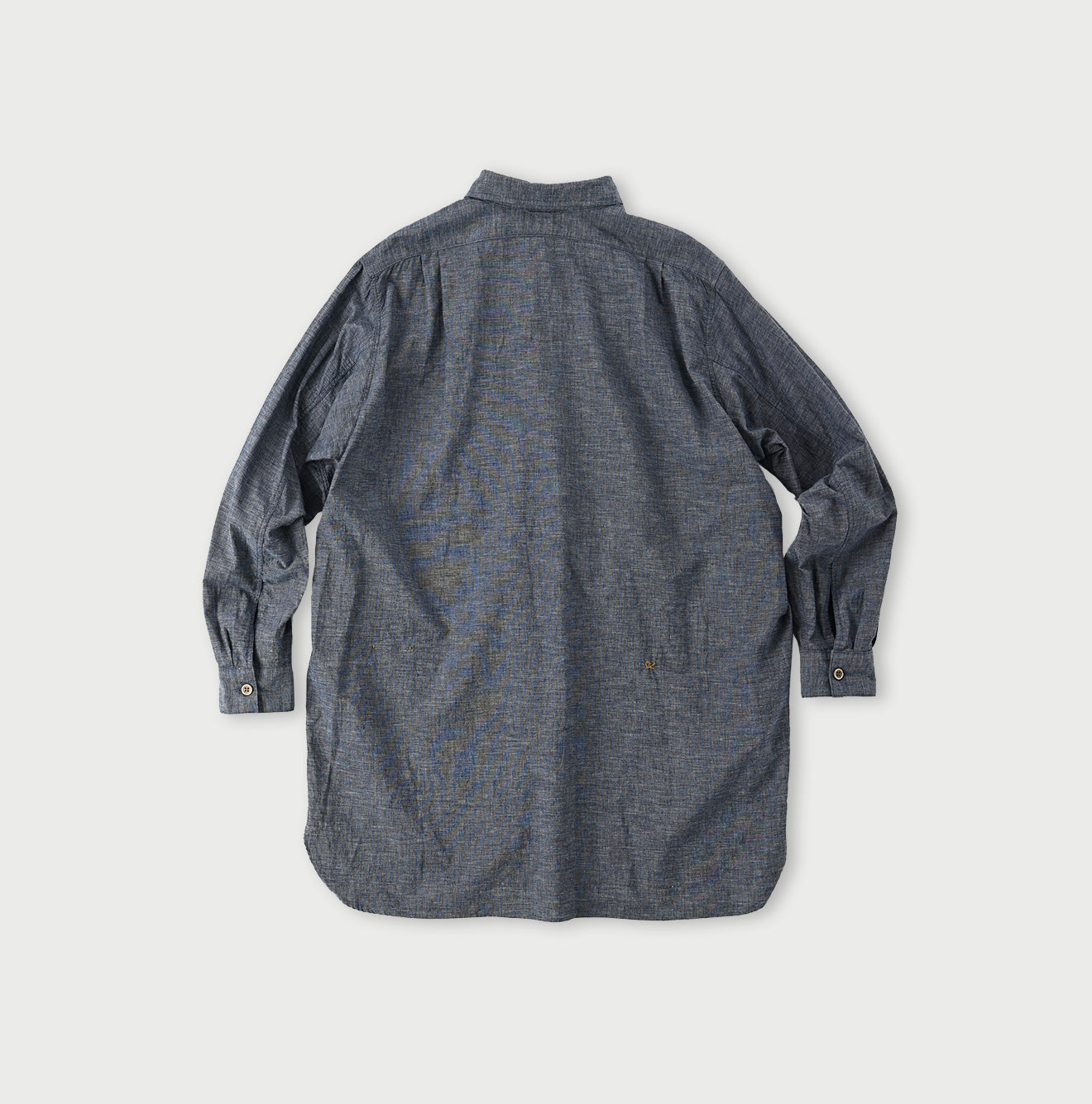 45R Indigo Hakeme 908 Grandpa Pullover Shirt