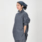 45R Indigo Hakeme 908 Grandpa Pullover Shirt