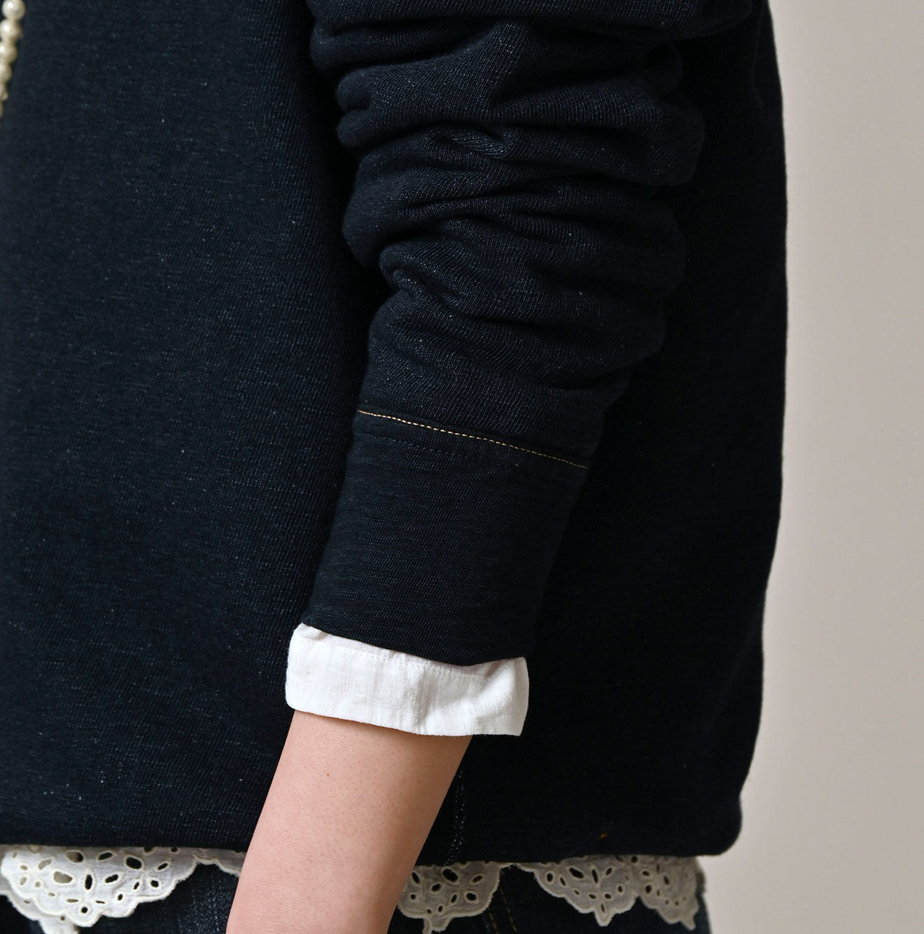 45R Indigo Cotton Fleece 908 Sweat - Image 14