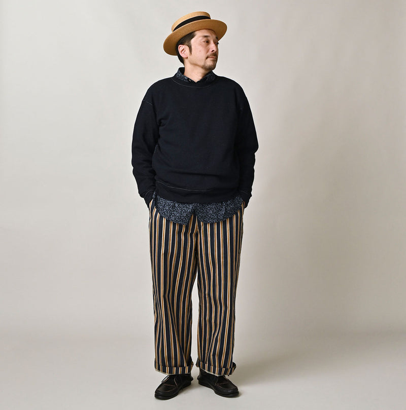 45R Indigo Cotton Fleece 908 Sweat - Image 5