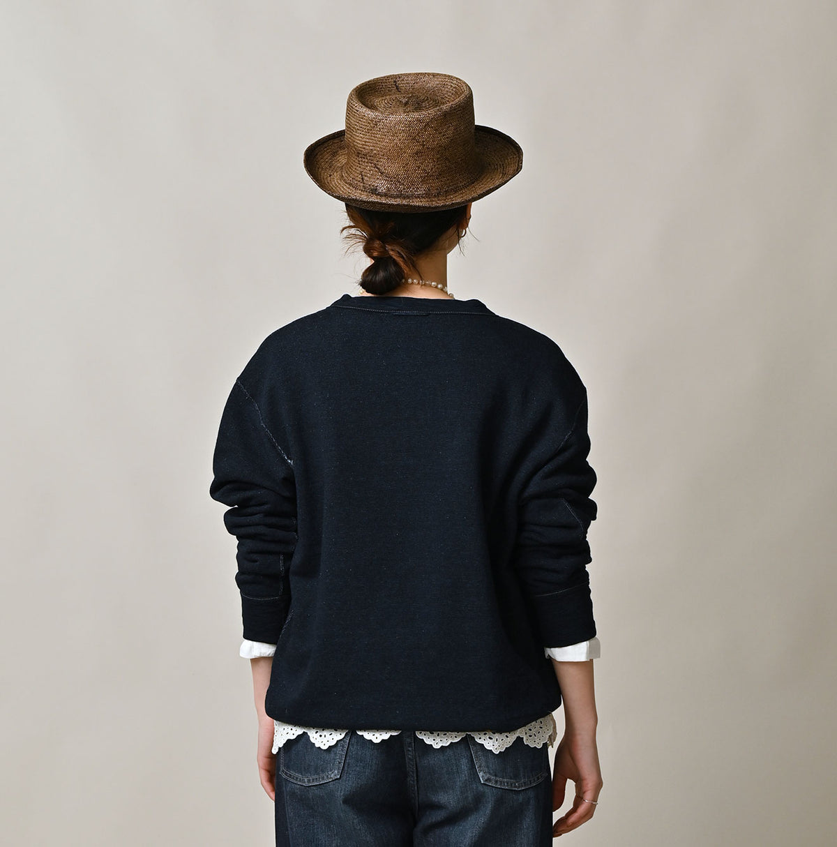 45R Indigo Cotton Fleece 908 Sweat