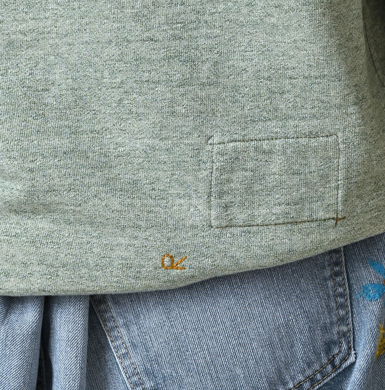 45R Cotton Fleece 908 Sweat (Top-dyed) - Image 16