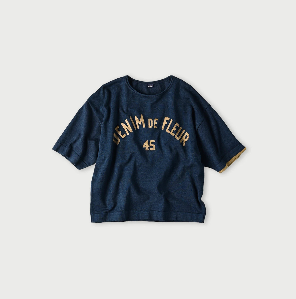 45R Indigo Knit-sewn 908 T-shirt