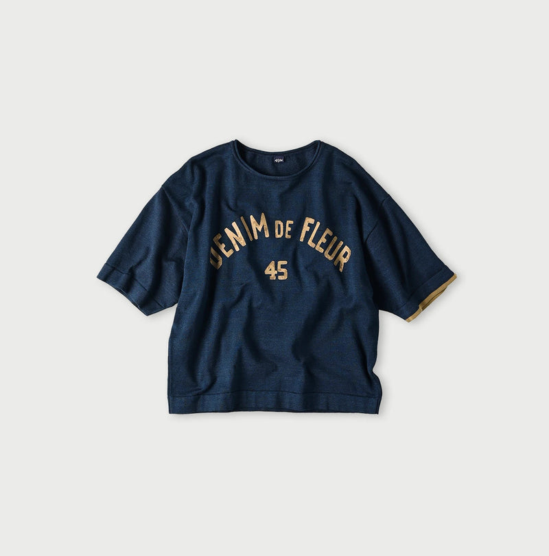 45R Indigo Knit-sewn 908 T-shirt - Image 1