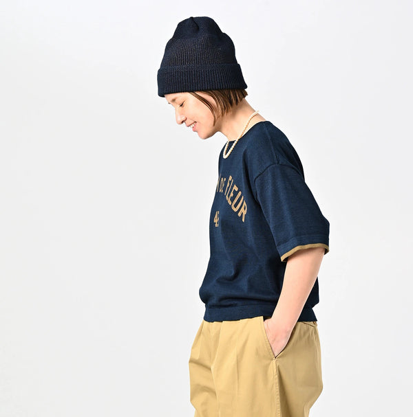 45R Indigo Knit-sewn 908 T-shirt