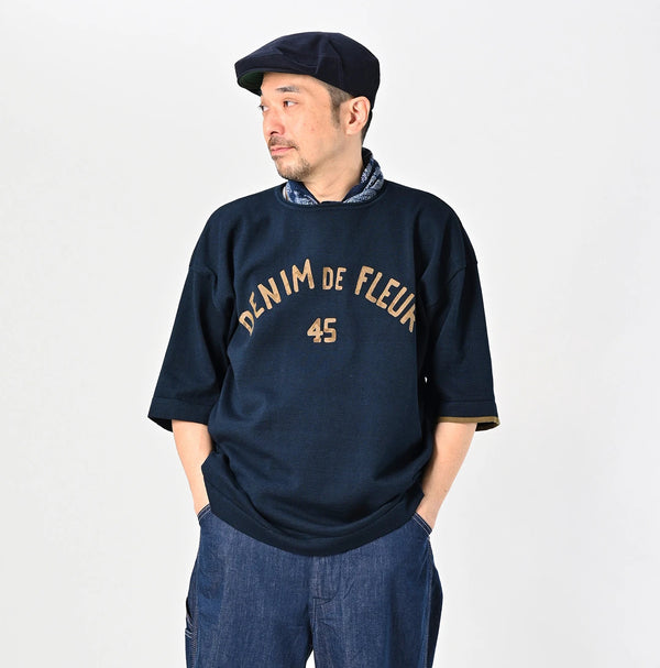 45R Indigo Knit-sewn 908 T-shirt