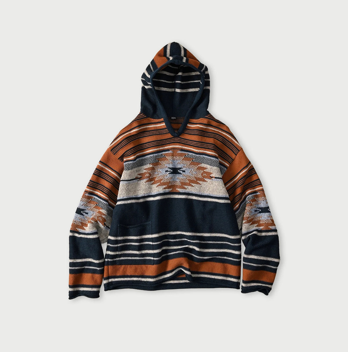 45R Indigo Native Jacquard 908 Hoodie