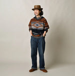 45R Indigo Native Jacquard 908 Hoodie