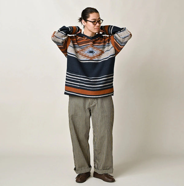 45R Indigo Native Jacquard 908 Hoodie