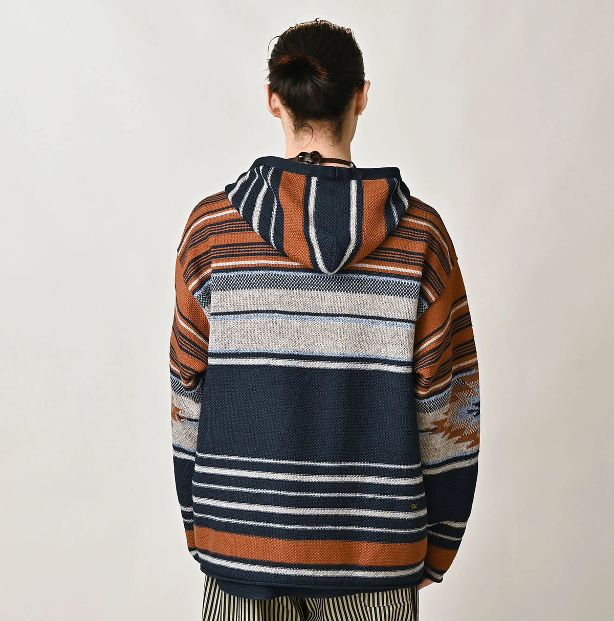 45R Indigo Native Jacquard 908 Hoodie