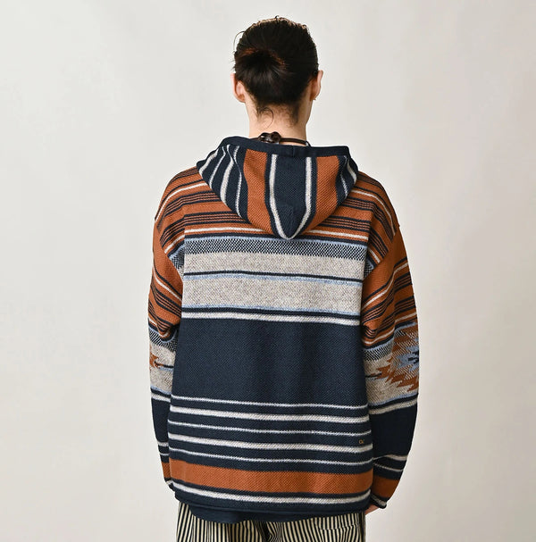 45R Indigo Native Jacquard 908 Hoodie