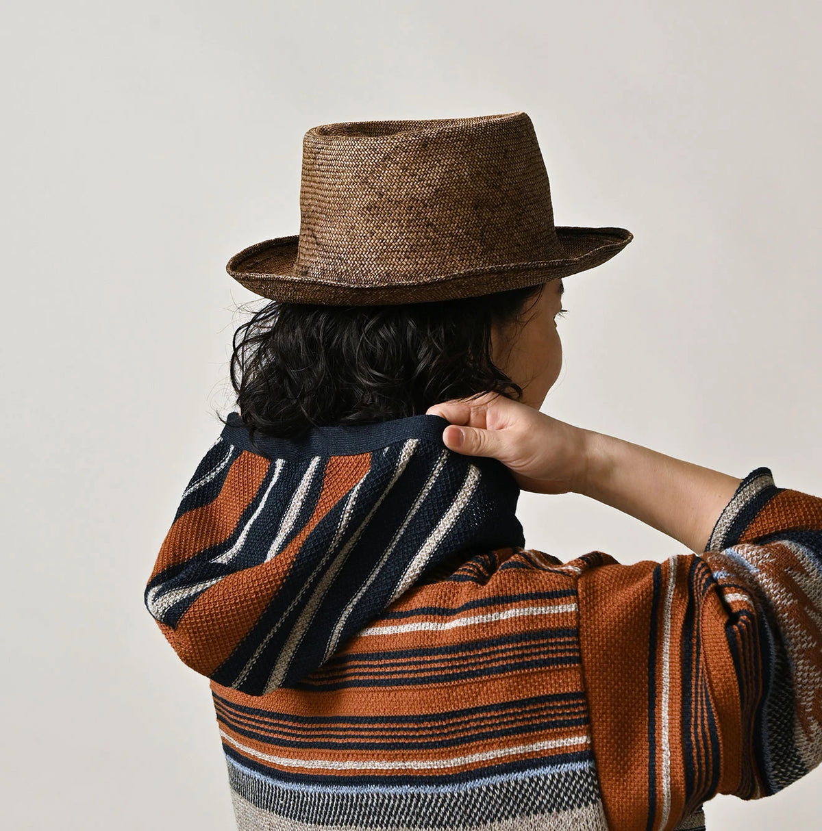 45R Indigo Native Jacquard 908 Hoodie