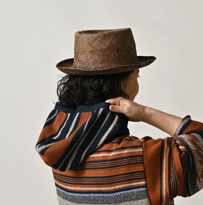 45R Indigo Native Jacquard 908 Hoodie - Image 13