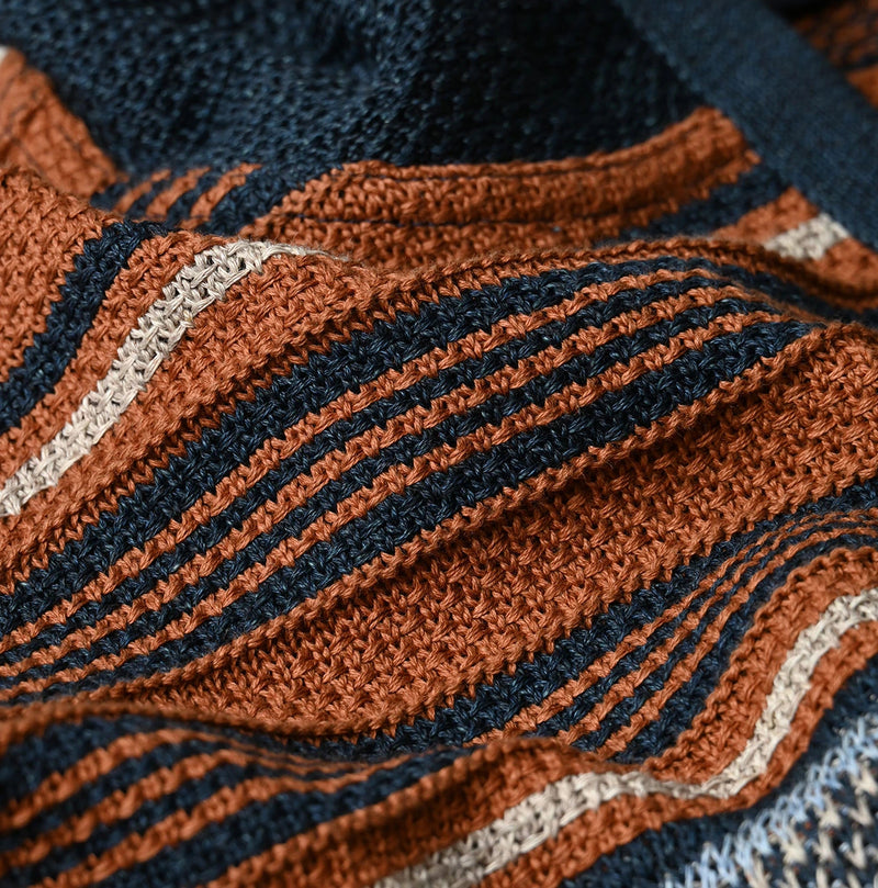 45R Indigo Native Jacquard 908 Hoodie - Image 18