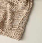 45R Linen Gima Patchwork Uma Sweater (White Top-Dyed)