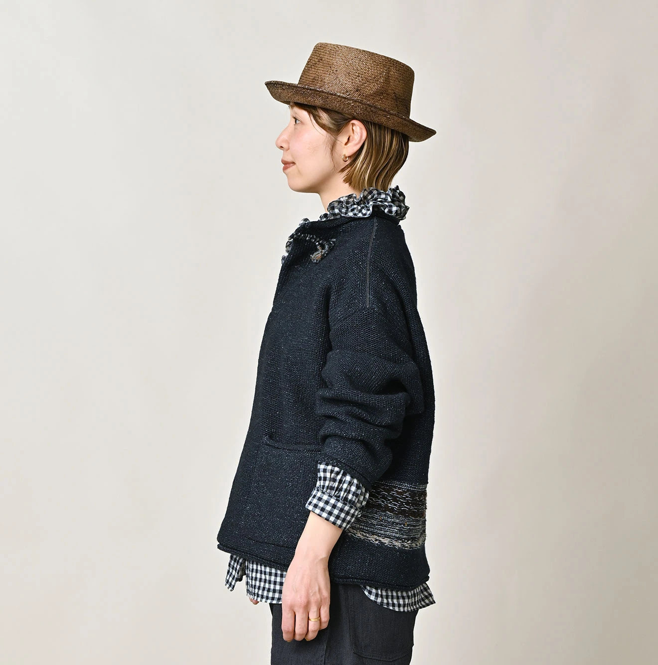 45R Indigo Knit-sewn 908 Sweater - Image 9