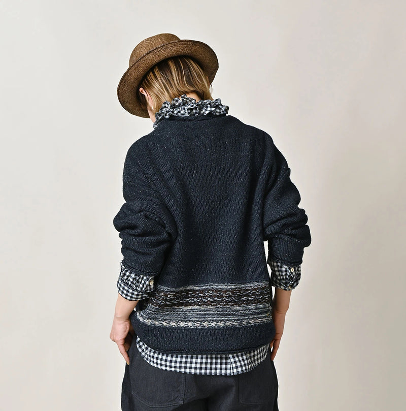45R Indigo Knit-sewn 908 Sweater - Image 10