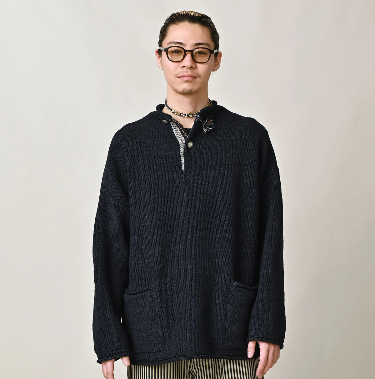 45R Indigo Knit-sewn 908 Sweater