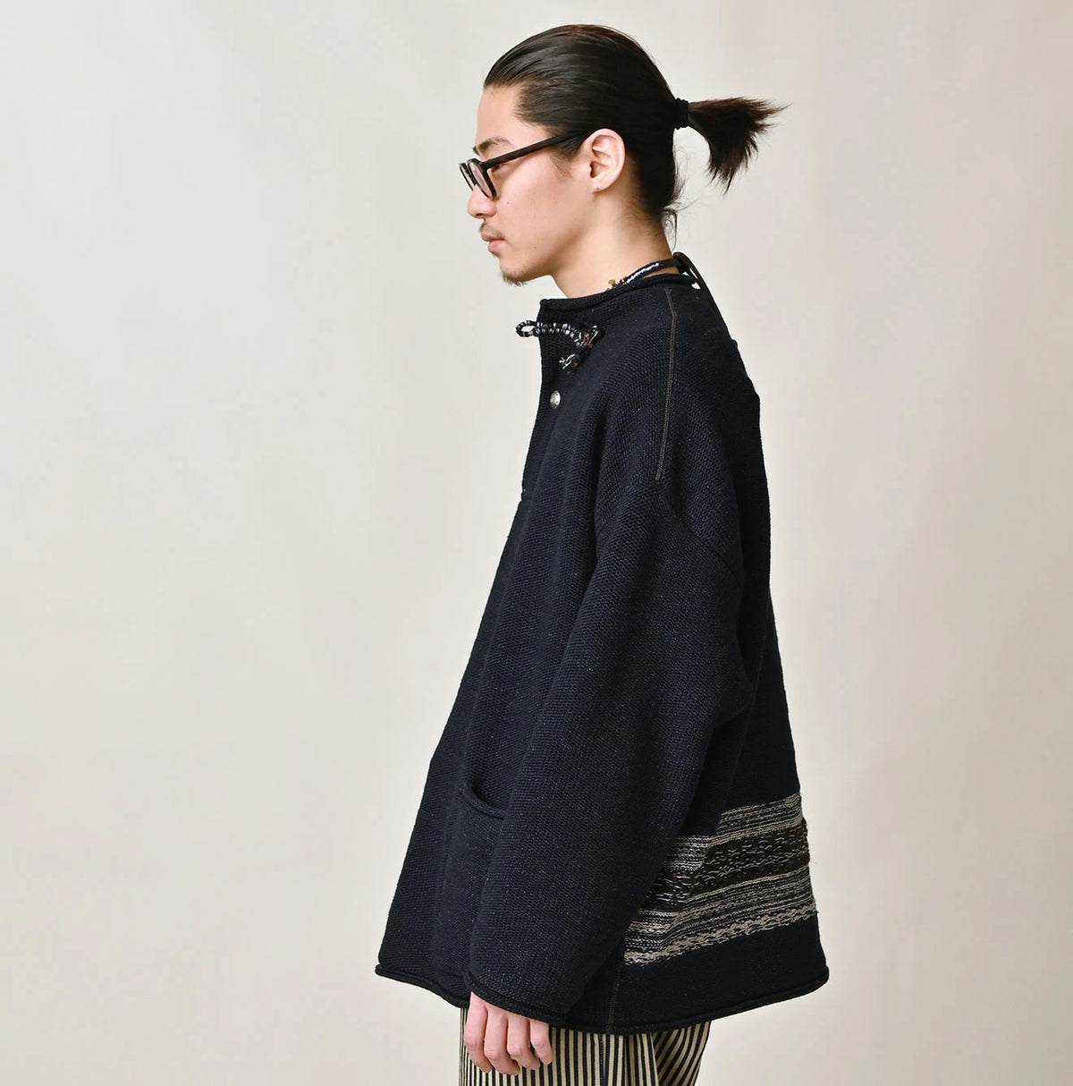 45R Indigo Knit-sewn 908 Sweater