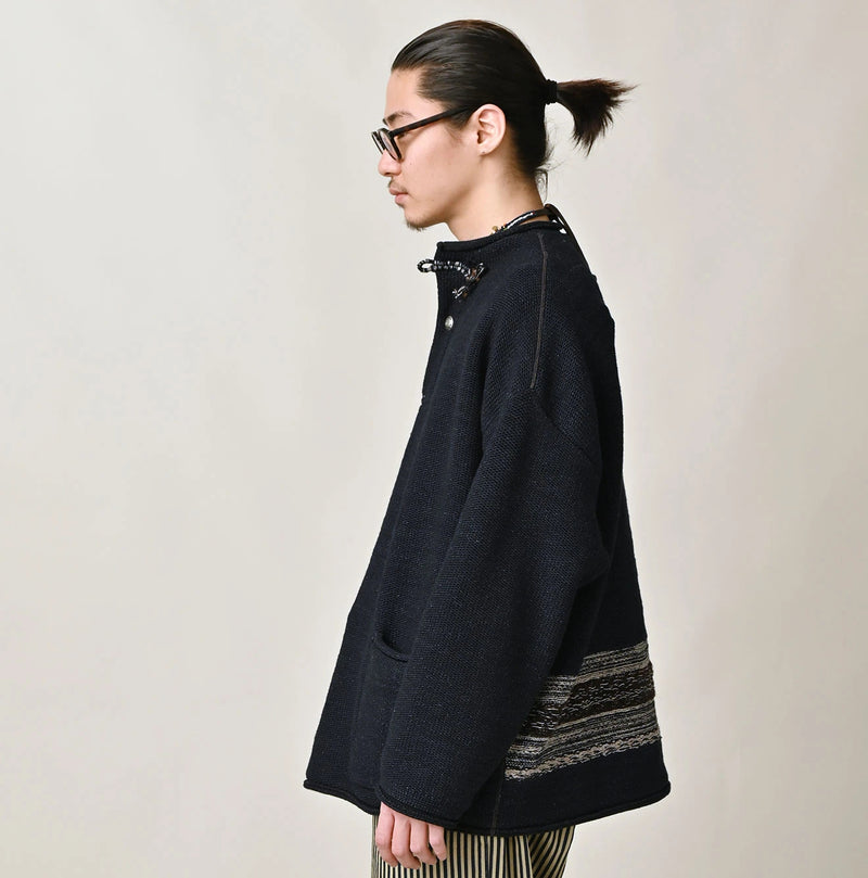 45R Indigo Knit-sewn 908 Sweater - Image 6