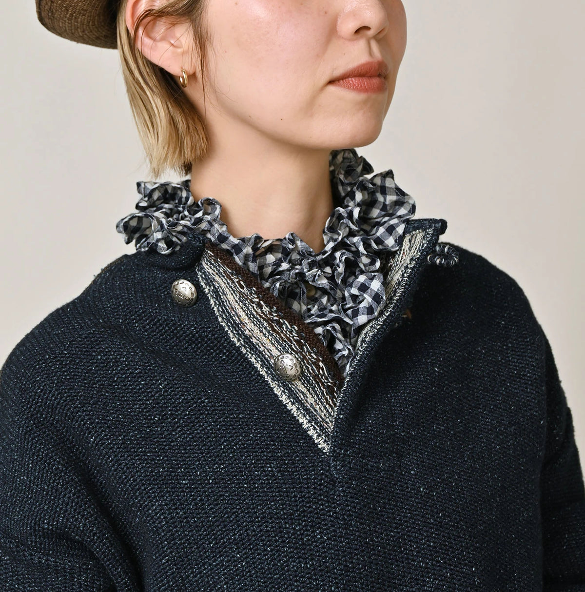 45R Indigo Knit-sewn 908 Sweater