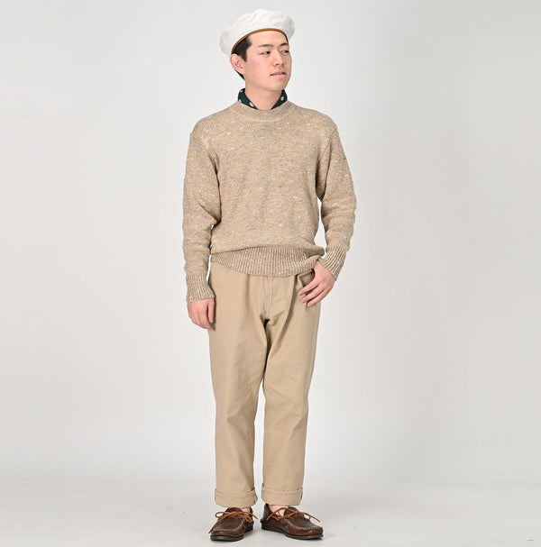 Linen Tenjiku 908 Crewneck - 45R by 45rpm studio