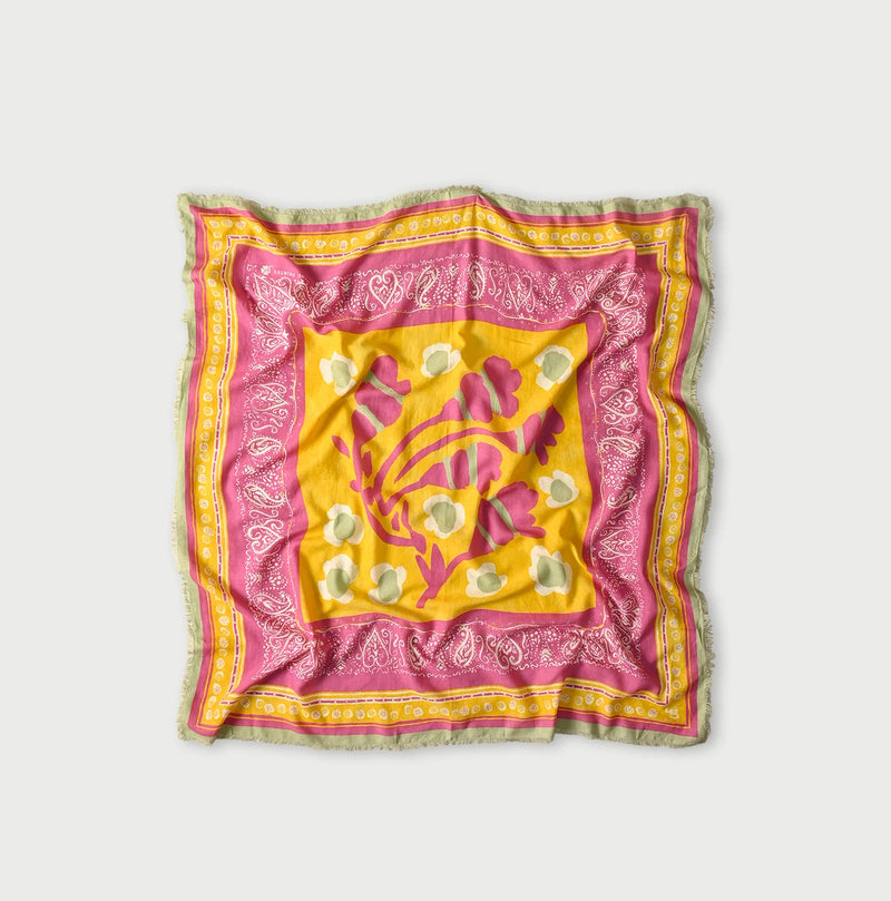 45R Botanical Print FUROSHIKii - Image 2