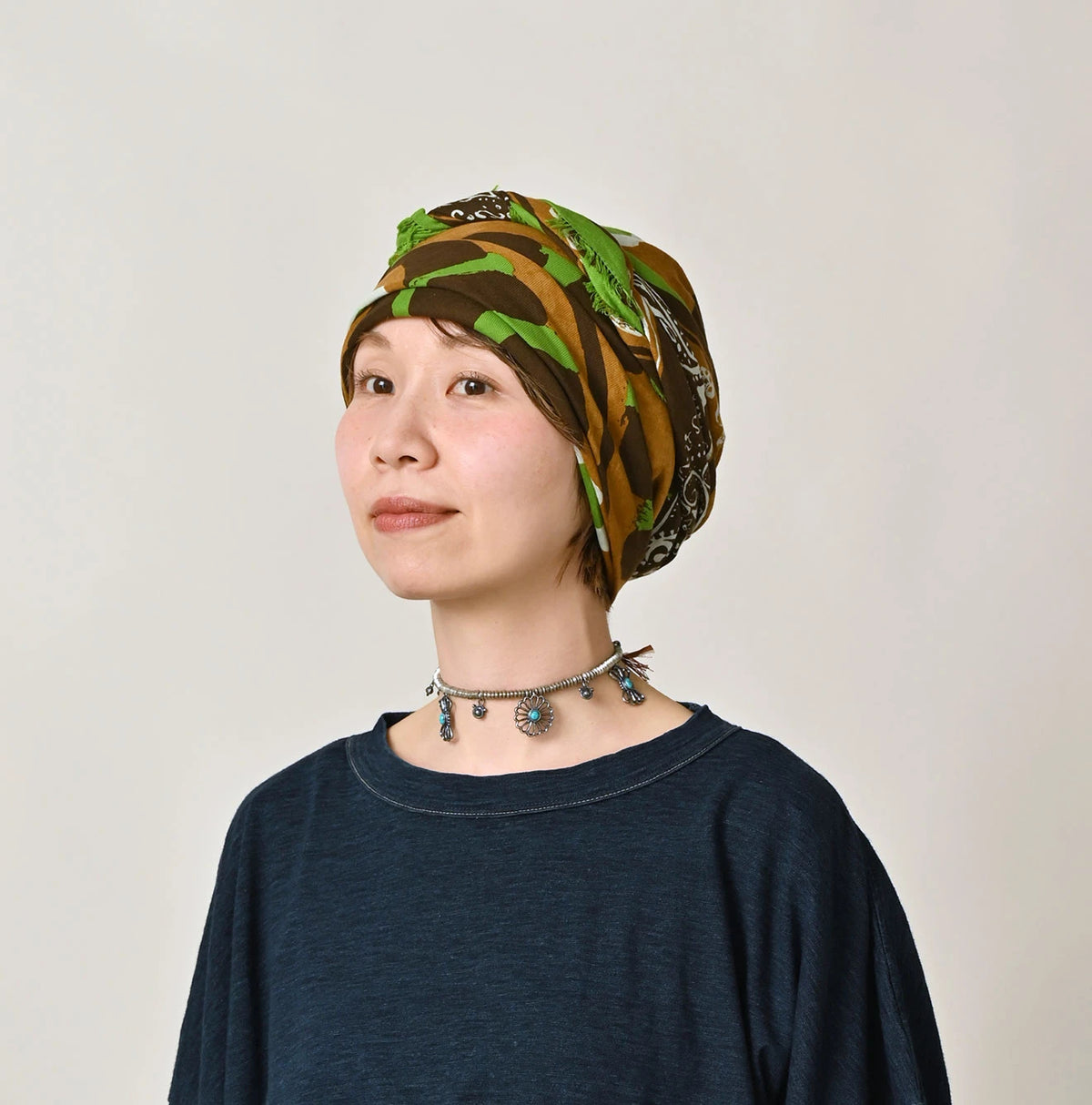 45R Botanical Print FUROSHIKii