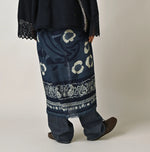 45R Indigo Botanical Print FUROSHIKii