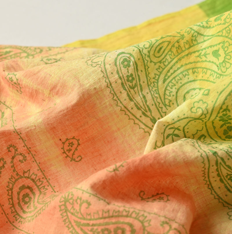 45R Khadi Hand Printed Bandana - Image 8