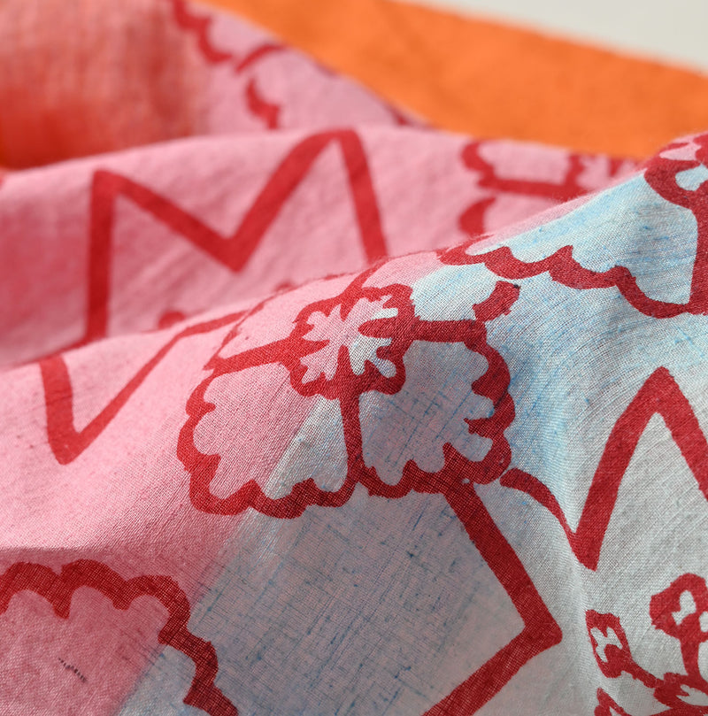 45R Khadi Hand Printed Bandana - Image 11
