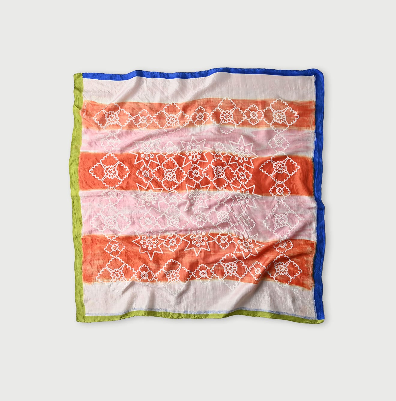 45R Khadi Hand Printed FUROSHIKii - Image 1