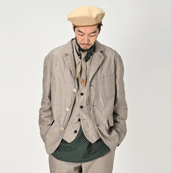 Yorimoku Cotton Tweed 908 Blazer - 45R by 45rpm studio