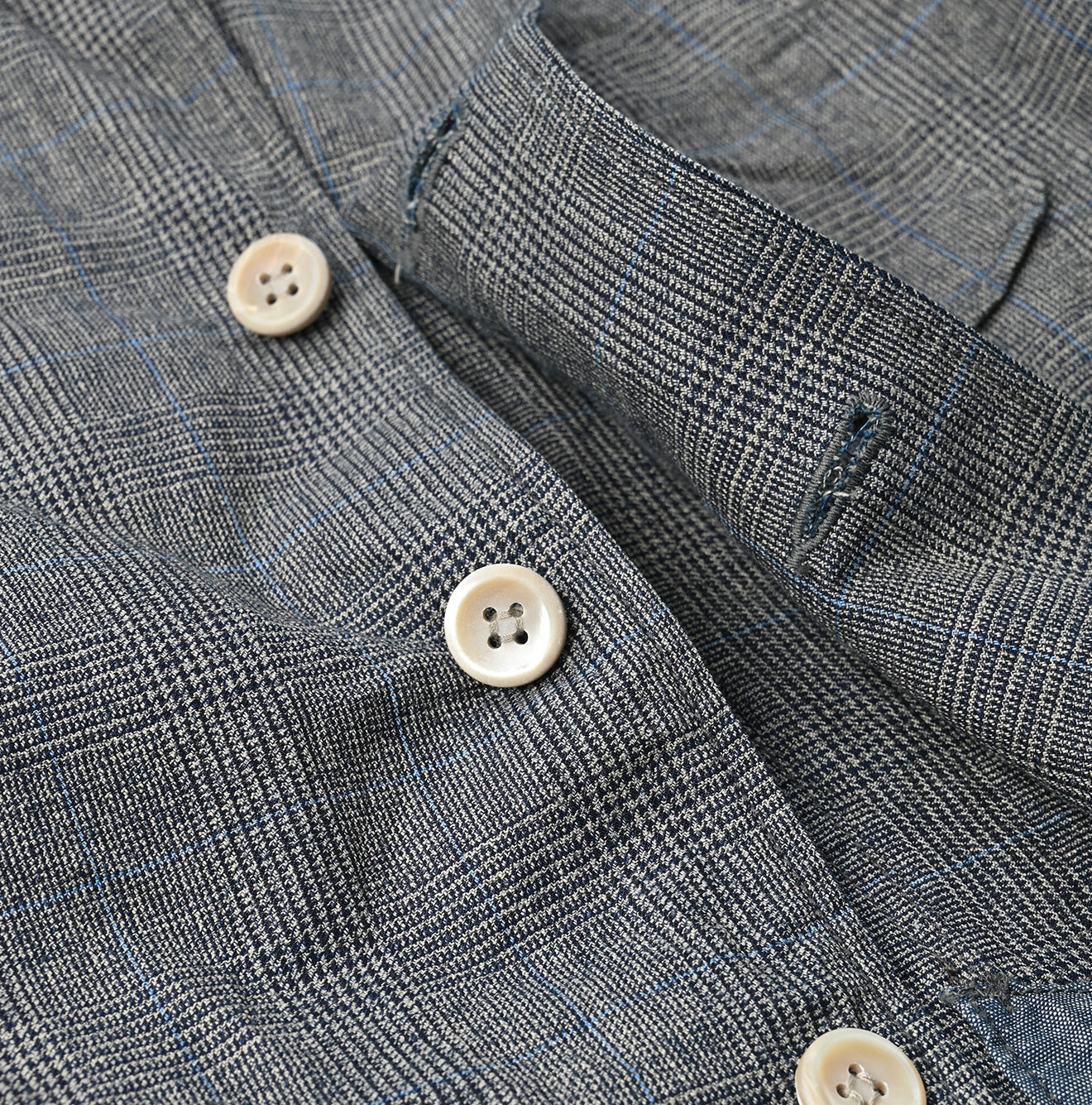 Indigo Yorimoku Cotton Tweed 908 Blazer - 45R by 45rpm studio