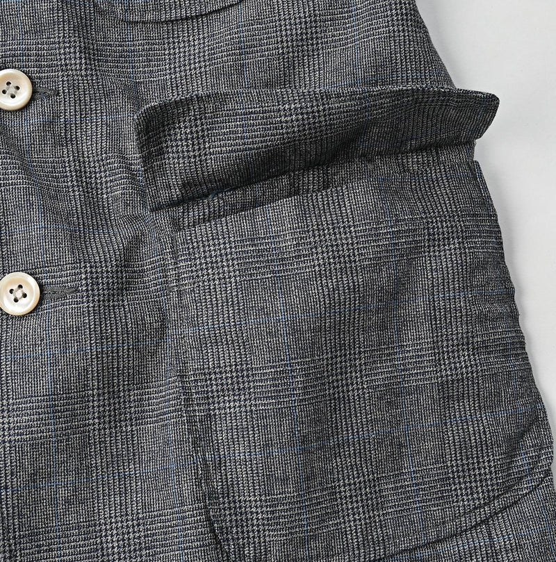 Indigo Yorimoku Cotton Tweed 908 Blazer - 45R by 45rpm studio