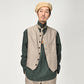45R Yorimoku Cotton Tweed 908 Vest