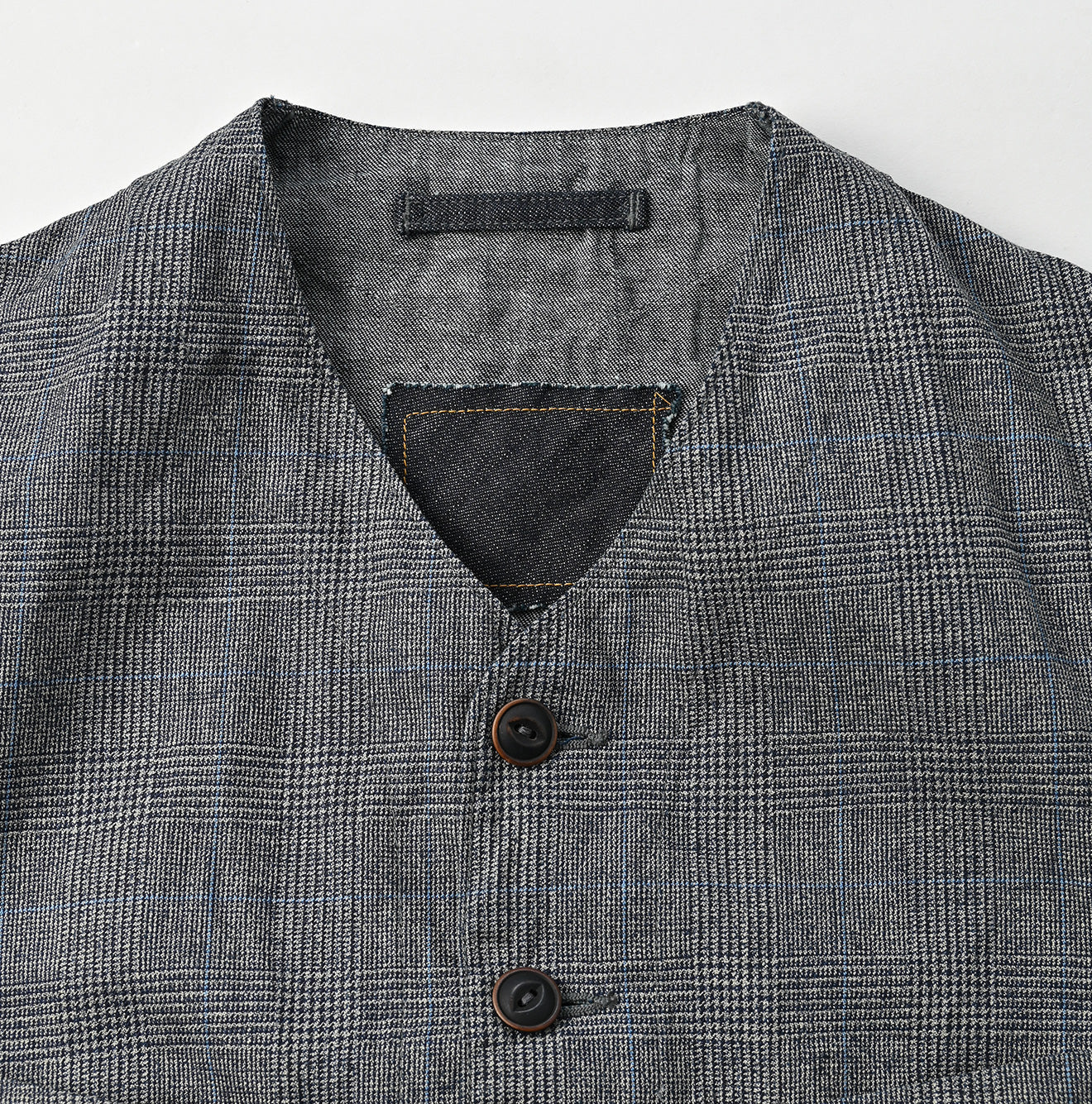 45R Yorimoku Cotton Tweed 908 Vest